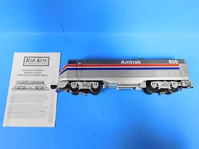 MTH O Gauge RailKing Amtrak #805 Genesis Diesel Engine (Powered) With Sound  *ST • $225