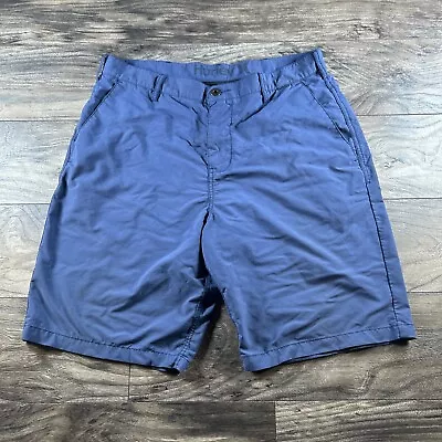 Hurley Nike Dri Fit Golf Shorts Mens 34 Blue Performance Hybrid Board Chino • $15.97