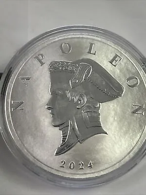 2024 Napoleon Silver Coin 5 Oz .9999 Silver Commander Series • $299.99