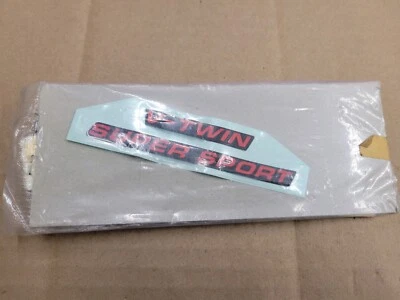 $29.99 • Buy Suzuki OEM V-Twin New Vintage Stock On Decal Emblem Badge Logo 68681-02F00-H3Z