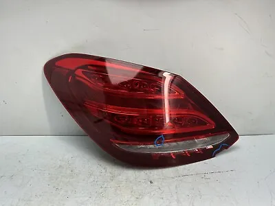 Chipped 2015 2016 2017 2018 Mercedes C Class C300 Left Driver Led Tail Light Oem • $145