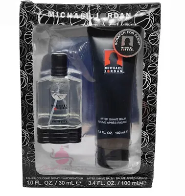 Michael Jordan By Michael Jordan 2 Pc Set For Men-1.0 Oz EDC Sp+3.4 Oz AS/Balm • $19.99