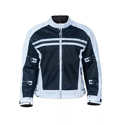 WICKED STOCK Motorcycle Jacket-Summer Motorcycle Jacket-CE Armor  MBJ051 • $69.99