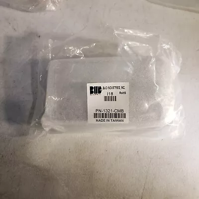 Bud Industries 1321-CMB Plastic Project Box Gray Clear  145mm X 65mm X 40mm • $15