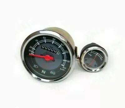 For Royal Enfield Black Grey 160 Kmph Speedometer Amp Meter 147551 @Vi • $35.82