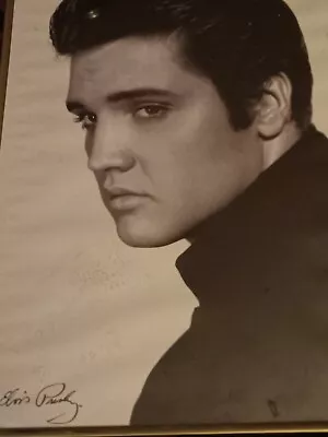 Autographed Poster Of Elvis Presley • $150