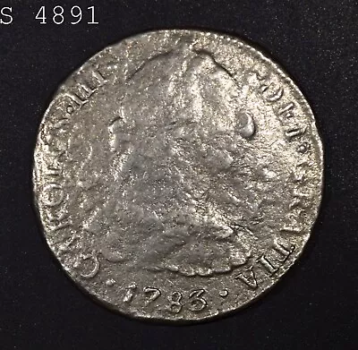 1783 Spanish Silver 8 Reales  *Free S/H After 1st Item* • £120.59