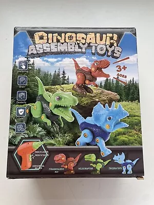 Dinosaurs Assembly Series Build A Dinosaur Model Toy • £8