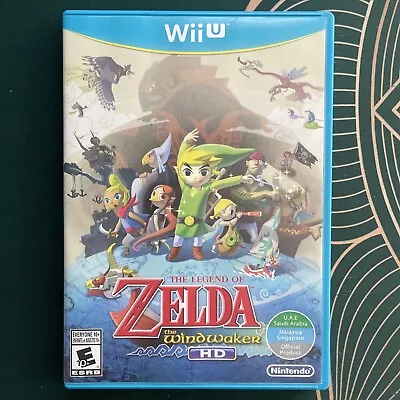 The Legend Of Zelda: The Wind Waker HD Nintendo Wii U - SEA Version NOT PAL • £29.99