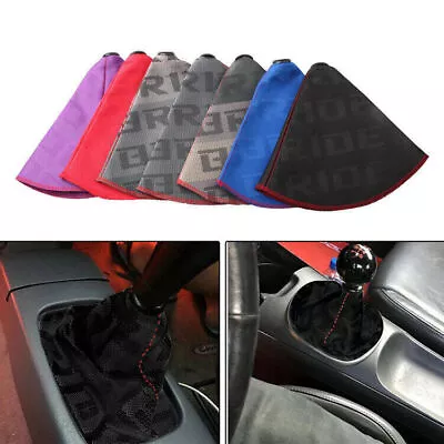 2023 AU Shifter Boot Cover Bride Racing Fabric Shift Knob MT/AT Stitches For Car • $21.79