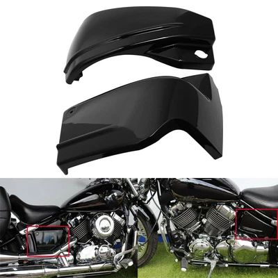 $29.85 • Buy ABS Battery Side Covers Fit For Yamaha V-Star XVS400 XVS650 DragStar DS400 650