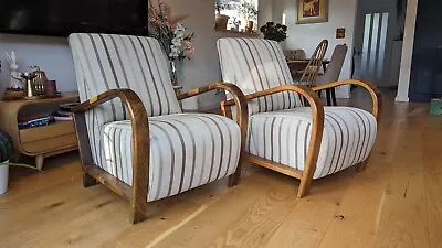 Pair Of Laura Ashley Darwin Arm Chairs Quality Side Country Cottage • £750