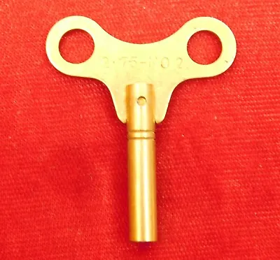 Clock Winding Key Brass 2.50 Mm 2.5 Mm Size Number 1 Fits Antique Vintage Clocks • $4.14