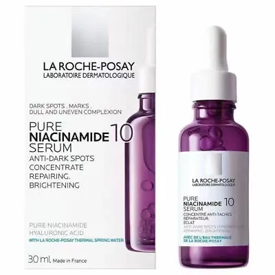 £9.58 • Buy La Roche-Posay Pure Niacinamide 10 Serum Hyaluronic Acid 30ml  Anti-Aging Serum