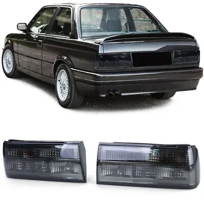 2pcs. Smoked TAILLIGHTS / Rear Lamps FOR BMW E30 87-91 Facelift • $190.62