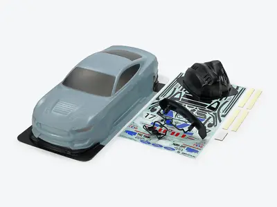 Tamiya 47485 Ford Mustang GT4 Body Parts Set (Corsa Grey/Painted) TT01/TT02 NIB • £59.99