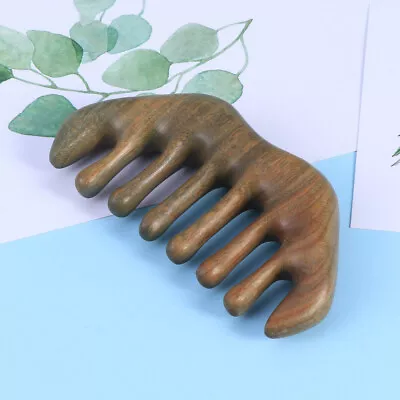  Green Sandalwood Comb Wooden Hair Comb Verawood Comb Hair Care Massage Wooden • $9.67