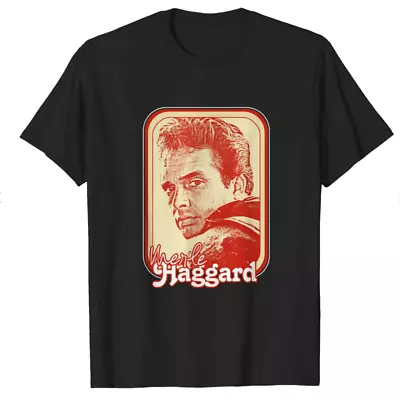 Gift New Gift Merle Haggard T Shirt.. Cool T Shirt Mother Day Gift • $15.19