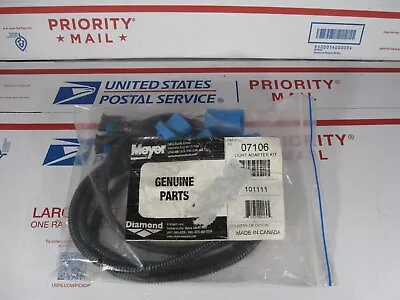 Meyer Plow Nite Saber Light Headlamp Adapter Kit 07106 For Hb-1 9004 Dodge 94-02 • $84.95