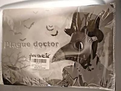 $11.99 • Buy Raxwalker Plague Doctor Mask Long Nose Steampunk Cosplay Halloween Prop Costume