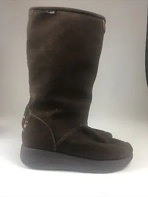 Sketchers Shape Up Women’s Brown Toning Shearling Lined Boots Size 10 • $61.20