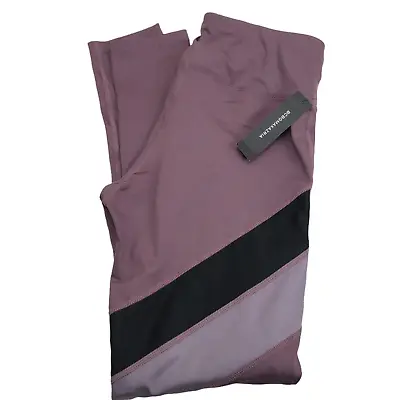 BCBG Maxazria Women's Leggings Medium Purple Stretch Waist Pocket Pants NWT • $28.90
