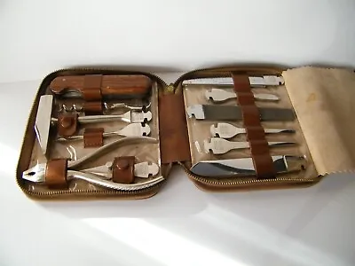 Solingen Hubeo Knife And Tool Kit 12 Pcs Vintage • $220