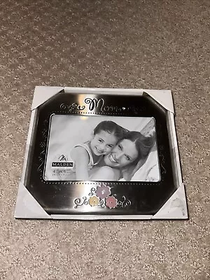 Malden 4x6 Silver Mom Picture Frame New In Box • $9.99