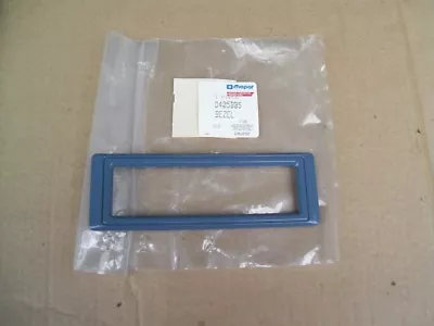 NOS MoPar 1981 - 1989 Dodge Plymouth Inside Door Handle BEZEL Blue D405BB5 • $19.95