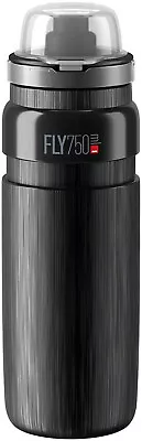 Elite SRL Fly MTB Water Bottle - 750ml Tex Black • $13.76