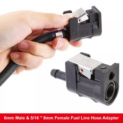 7mm Female Fuel Line Hose Adapter Compatible With Yamaha Outboard Motor FaeAZ • $12.79