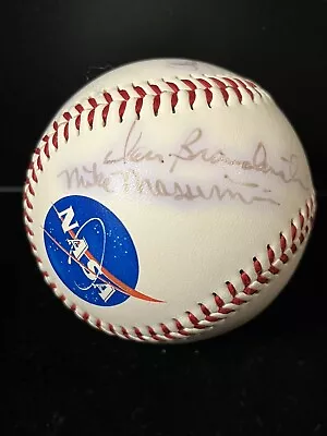 NASA Auto Signed-8 Astronaut Baseball Foreman Collins Leestma Anderson Massimino • $179.99