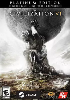 Sid Meier’s Civilization VI 6 Platinum Edition PC GAME Steam BRAND NEW GENUINE • $49.89
