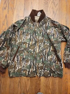 Vintage Ideal Camo Jacket  Lightweight Made In USA SZ L • $20