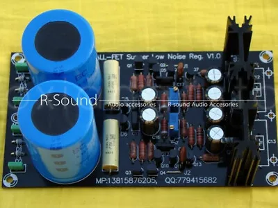 Full FET Ultra Low Noise Regulated Power Supply Bulk Kit For  Preamp Amp DAC • $105.50