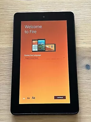 Amazon Fire Tablet 5th Generation 7 Inch 8gb BLACK • £0.99