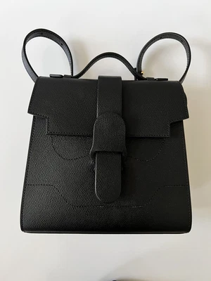 $485 • Buy Senreve Alunna (Noir) Pebbled Leather Crossbody/Backpack