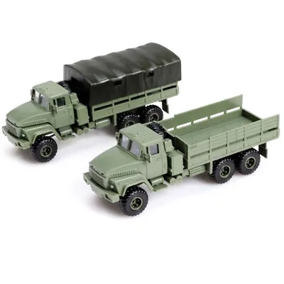 1:72 Scale Russian KrAZ260 Tractor Military Vehicle Toy Block Car Assembly Model • $5.21