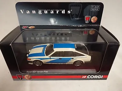 Corgi VA09005 Rover 3500 Vanden Plas Arum White & Blue • £29.95