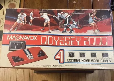 Vintage 1977 Odyssey 2000 Magnavox Video Game Console With Box • $50