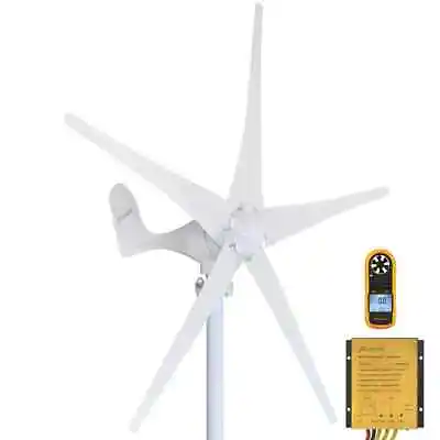 400W DC 12V 5 Blades Wind Turbine Generator With Charger Controller Home Power • $214.95