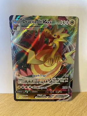 Pokémon TCG Dracozolt VMAX Evolving Skies 059/203 Holo Ultra Rare • $3.67