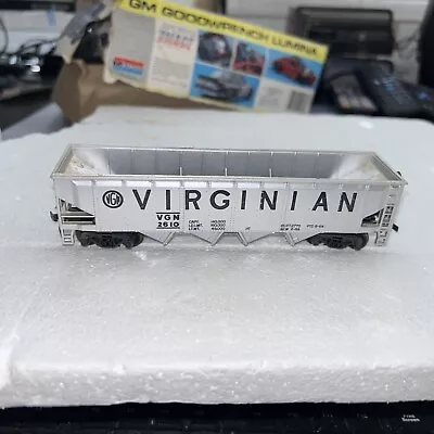 H O Scale Virginian Vgn 2610   Silver  Coal Hopper Car Train E 15 • $9.95