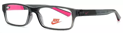 NIKE 5534 068 Crystal Grey Pink Girls Kids Rectangle Eyeglasses 48-14-130 B:27 • $24.99
