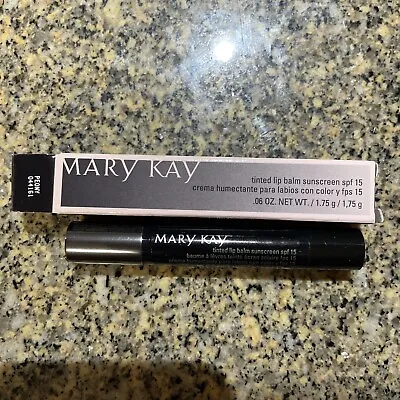 Mary Kay Tinted Lip Balm:  Peony  --  New In Box - Expired 2013 Sunscreen SPF 15 • $9.10