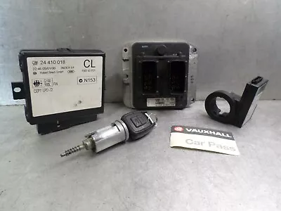 Vauxhall Zafira Astra Vectra 1.8 X18xe Engine Ecu Lock Set + Key Pass 90560476 • £150