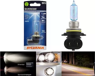 Sylvania Silverstar 9012 HIR2 55W One Bulb Head Light Dual Beam Replacement OE • $32