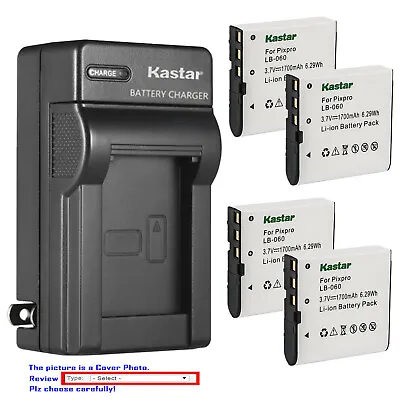 Kastar Battery AC Wall Charger For CA-NP40 CANP40 CA-MP40 D-CNP40-Y DB-CANP40 • $18.49