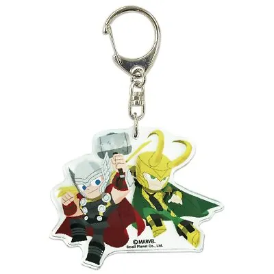 MARVEL Acrylic Keychain Thor & Loki SPKC1152 • £17.92