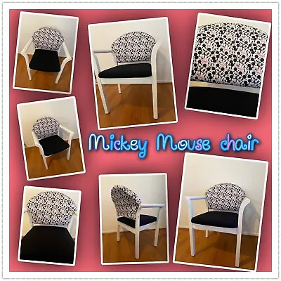 Shabby Chic Chair Mickey Mouse! • £50